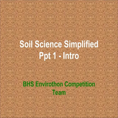 Soil Science Simplified- The future of soils