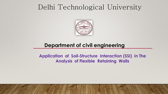 Applicatio Of Soil Structure Interaction In The Analysis Of Flexible Applicatio Of Soil Structure Interaction In The Analysis Of Flexible