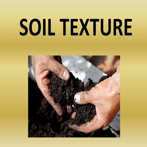 Soil texture