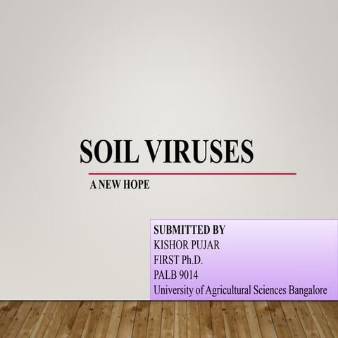 Soil viruses