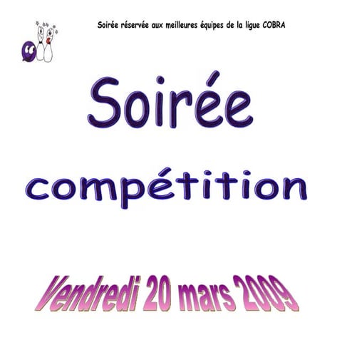 SoiréE CompéTition Cobra