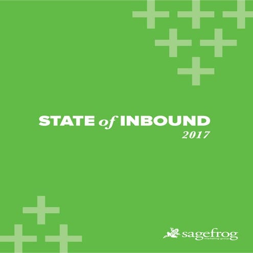 HubSpot 2017 State of Inbound Report