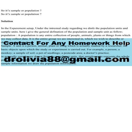 So its sample or population So its sample or population .pdf