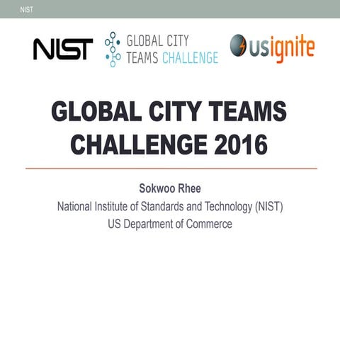 Global City Teams Challenge Overview