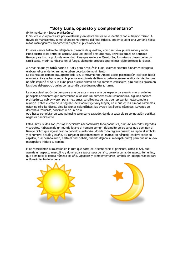 Sol Y Luna Mito 1(8) Sol Y Luna Mito 1(8)