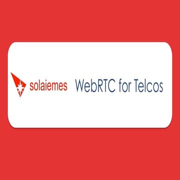 WebRTC for Telcos by Solaiemes