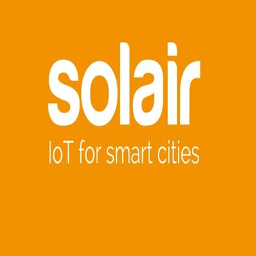 Solair for Smart Cities