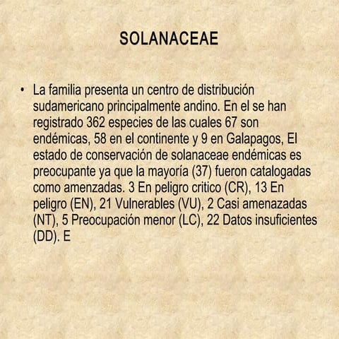 Solanaceae | PPT