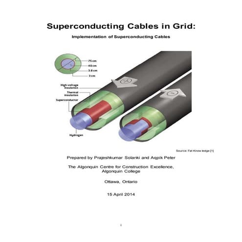 Supercoducting Cables in Grid