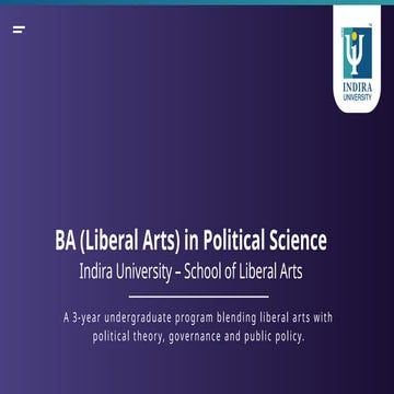 BA Political Science PDF: Eligibility, Admission & Scope | PPTX
