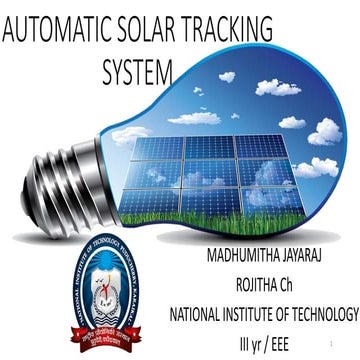 Solar Tracking System