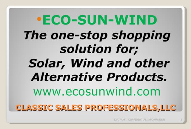 Eco-Sun-Wind.com