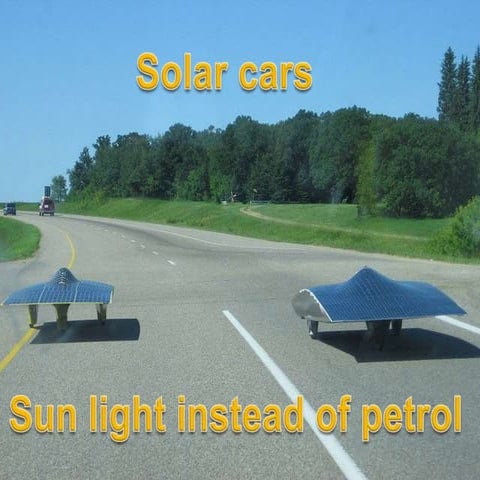 Solar cars