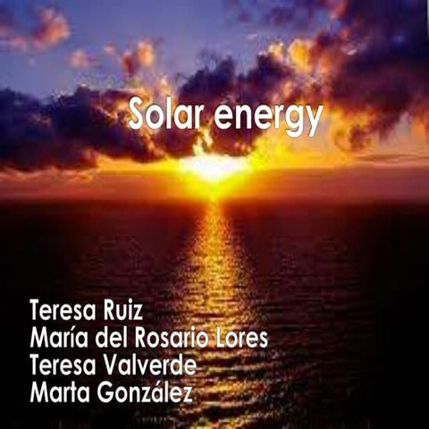 Solar energy 2