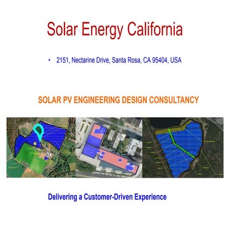 Solar energy california presentation | PDF