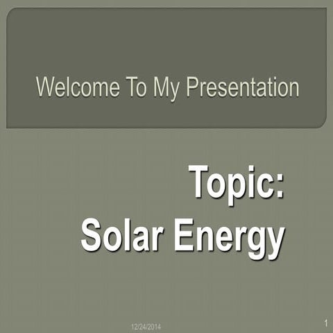 Solar energy complete BY Abdullah