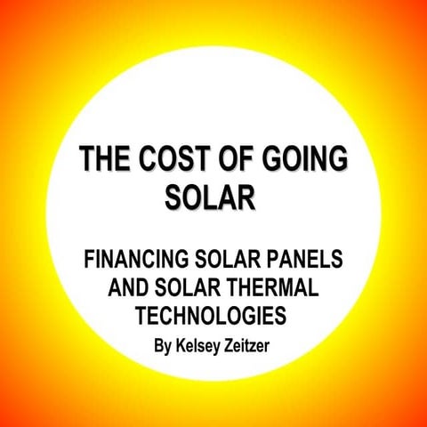 Solar Energy Costs For Mc Gehee  Kelsey
