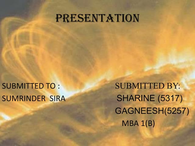 Project on Solar Energy