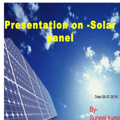 Solar energy presentation 0220