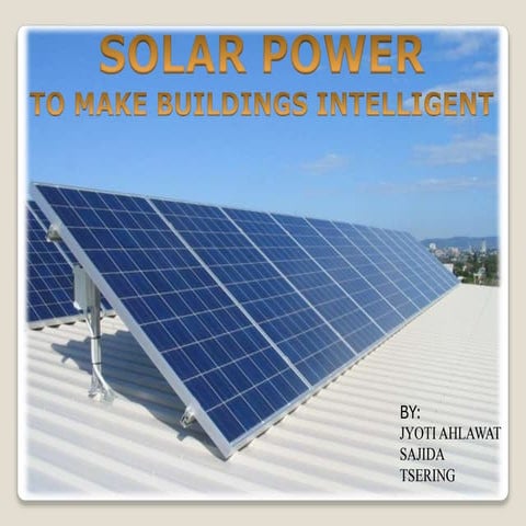 Solar power
