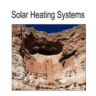 Solar Heating Systems