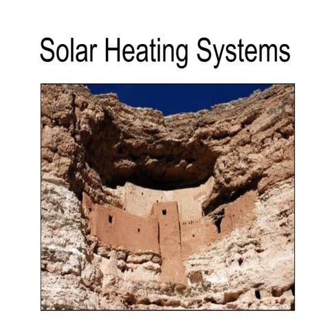 Solar Heating Systems