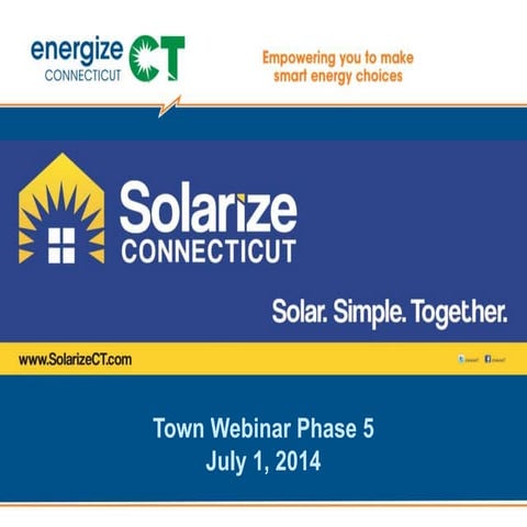 Solarize Town Recruitment Webinar