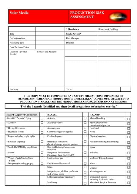 Solar media production fixed term contract form | DOCX