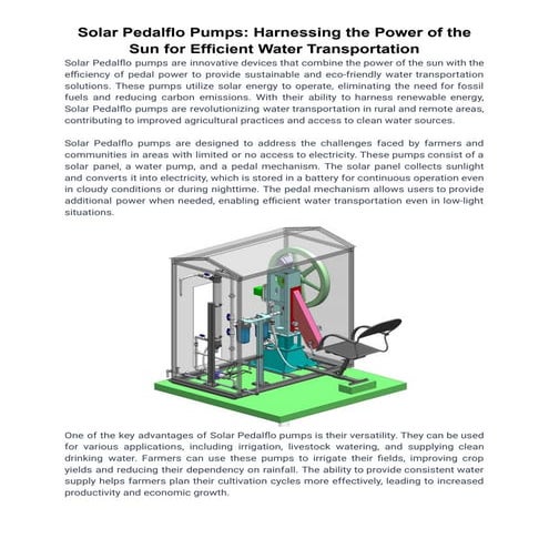 Solar Water Pump | PPTX