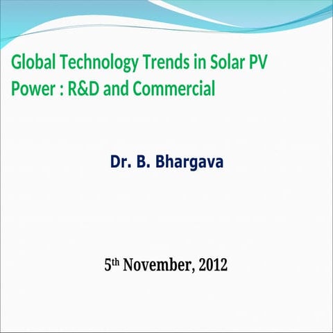 Solar Photovoltaic Energy for solar related to achieve.ppt