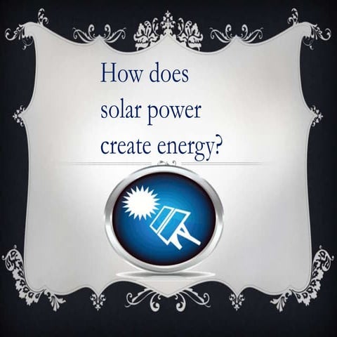 Solar power