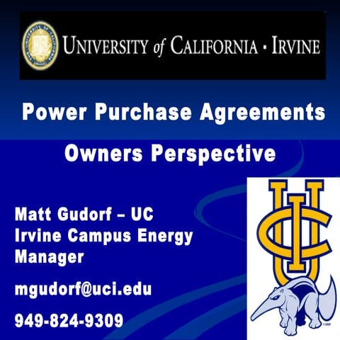 Solar PPA Presentation