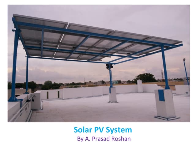 Solar photovoltaic system design | PDF
