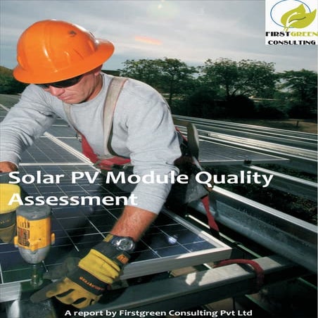 Solar pv plant   quality assurance checkpoints v2