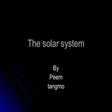 Solar system