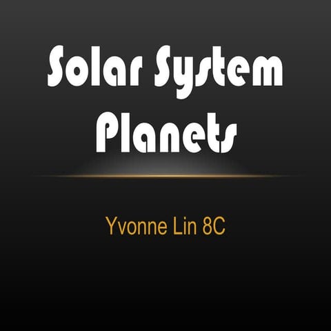 Solar system-yvonne