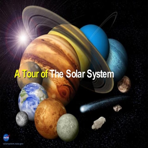 a tour of solar system