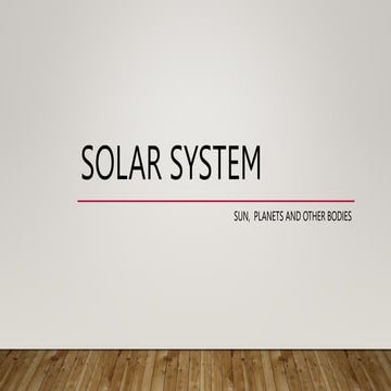 Solar system and it's surrounded stars a