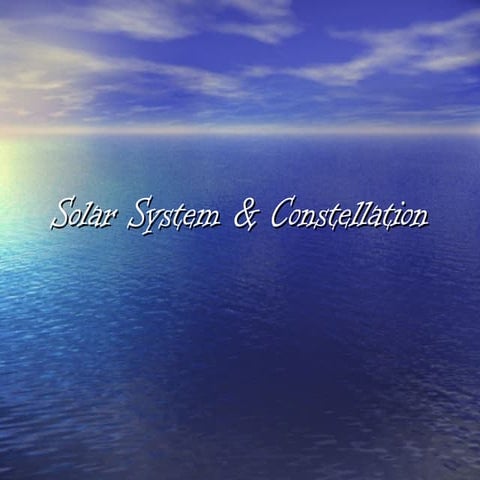 Solar system & constellation(g 4)