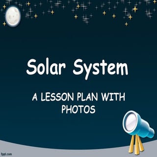 Solar System Lesson Plan