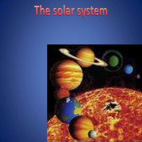 Solar system | PPTX