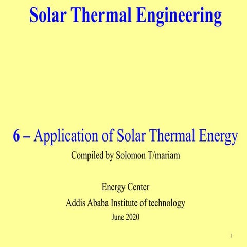 Solar Thermal Engineeirng  chap 6.pdf