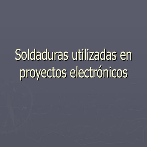 Soldaduras