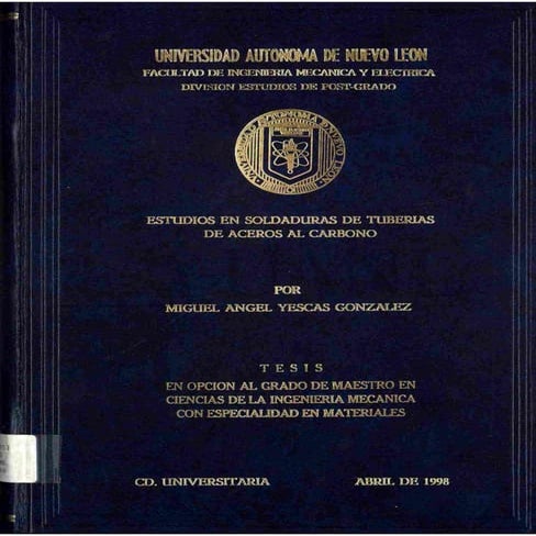 Soldadura universidad nuevo leon