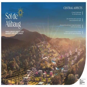 Sol De Alibaug Brochure | Sol De Alibaug | PDF