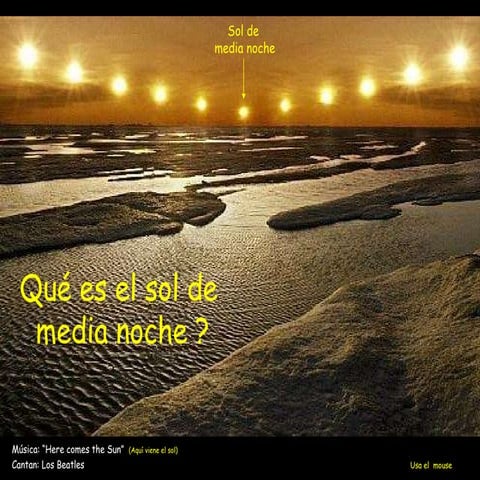 SOL DE MEDIANOCHE (Círculo Polar Ártico) | PPS