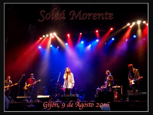 Soleá Morente: Concierto en Gijón