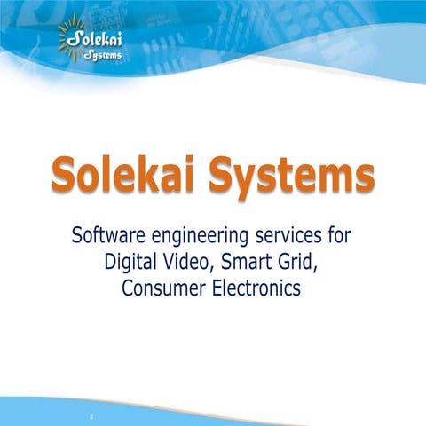 Solekai Digital Living Pitch