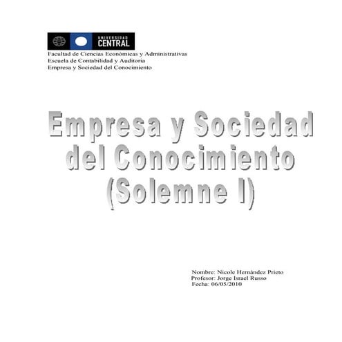 Solemne i empresa 2003