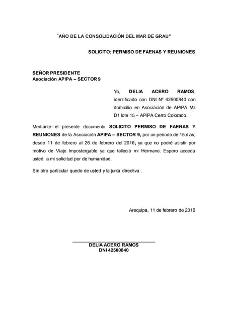 Oficio de agradecimiento